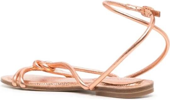 Dee Ocleppo Barbados leather sandals Brown