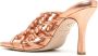 Dee Ocleppo Belize 90mm leather sandals Orange - Thumbnail 3