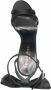 Dee Ocleppo bow-detail leather sandals Black - Thumbnail 4