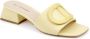 Dee Ocleppo Dizzy 35mm leather mules Yellow - Thumbnail 2