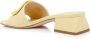 Dee Ocleppo Dizzy 35mm leather mules Yellow - Thumbnail 3