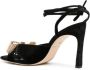 Dee Ocleppo Gina 95mm velvet sandals Black - Thumbnail 3