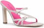 Dee Ocleppo glittered leather sandals Grey - Thumbnail 2