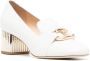 Dee Ocleppo Michelle 55mm leather loafers White - Thumbnail 2