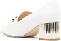Dee Ocleppo Michelle 55mm leather loafers White - Thumbnail 3