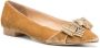 Dee Ocleppo Pretty velvet ballerina shoes Brown - Thumbnail 2
