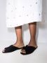 Deiji Studios open-toe wool slippers Black - Thumbnail 3