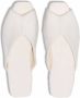 Deiji Studios open-toe wool slippers Neutrals - Thumbnail 4