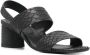 Del Carlo 55mm leather sandals Black - Thumbnail 2