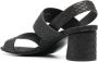 Del Carlo 55mm leather sandals Black - Thumbnail 3