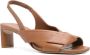 Del Carlo 55mm leather sandals Brown - Thumbnail 2