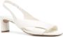 Del Carlo 55mm leather sandals White - Thumbnail 2