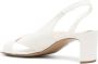 Del Carlo 55mm leather sandals White - Thumbnail 3