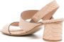 Del Carlo 60mm leather sandal Neutrals - Thumbnail 3