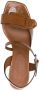 Del Carlo 60mm square-toe leather sandals Brown - Thumbnail 4