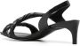 Del Carlo 60mm twisted leather sandals Black - Thumbnail 3