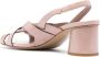 Del Carlo 65mm patent leather sandals Pink - Thumbnail 3