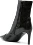 Del Carlo 70mm leather ankle boots Black - Thumbnail 3