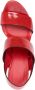 Del Carlo 75mm patent leather sandals Red - Thumbnail 4