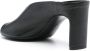Del Carlo 80mm leather mules Black - Thumbnail 3