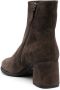 Del Carlo ankle 60mm block-heel boots Brown - Thumbnail 3