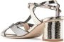 Del Carlo Ben 55mm open-toe sandals Silver - Thumbnail 3