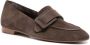 Del Carlo buckle-detail suede loafers Brown - Thumbnail 2