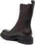 Del Carlo chunky leather boots Brown - Thumbnail 3
