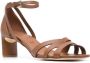 Del Carlo Moor 55mm open-toe sandals Brown - Thumbnail 2