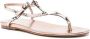 Del Carlo Viper flat sandals Pink - Thumbnail 2