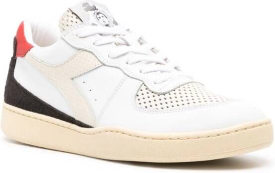 Diadora Basket panelled sneakers White