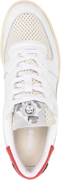 Diadora Basket panelled sneakers White