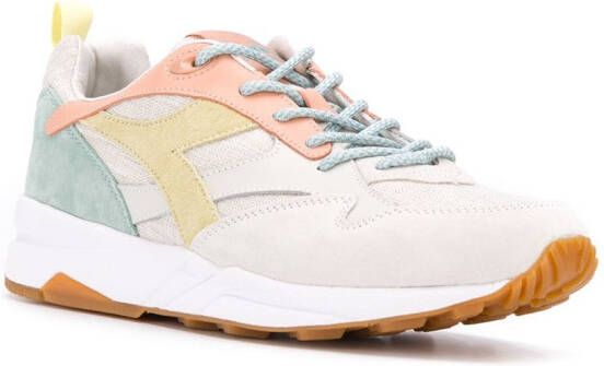 Diadora colour block sneakers Neutrals