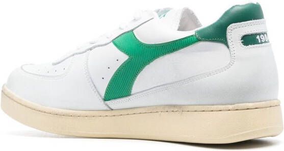 Diadora low-top leather sneakers White