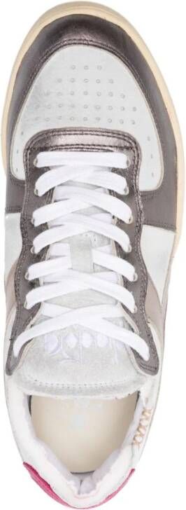 Diadora Mi Basket leather sneakers White