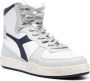 Diadora Mi Basket Used leather sneakers White - Thumbnail 2