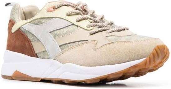 Diadora suede almond-toe low-top sneakers Neutrals