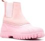 Diemme panelled ankle-length boots Pink - Thumbnail 2