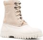 Diemme panelled chunky lace-up boots Neutrals - Thumbnail 2