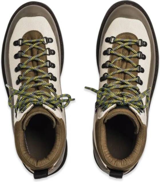 Diemme Roccia Vet canvas hiking boots Green