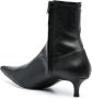 Diesel D-Kittie 50mm leather ankle boots Black - Thumbnail 3