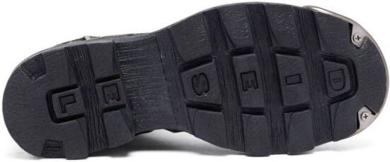 Diesel D-Hammer Zip D denim ankle boots Black