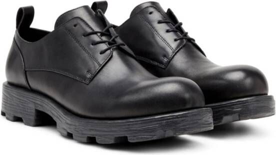 Diesel D-Hammer leather derby shoes Black