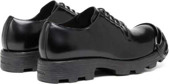 Diesel D-Hammer So D leather Derby shoes Black