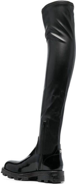 Diesel D-Hammer Hch leather boots Black