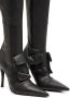 Diesel D-Venus Pocket leather knee-high boots Brown - Thumbnail 4