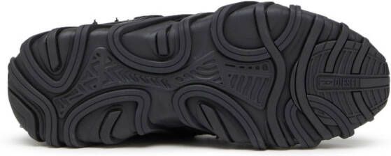 Diesel distressed-effect low-top sneakers Black