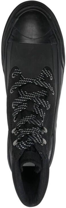 Diesel Hiko hybrid lace-up boots Black