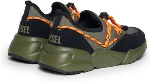 Diesel Kids A-Millenium slip-on sneakers Green