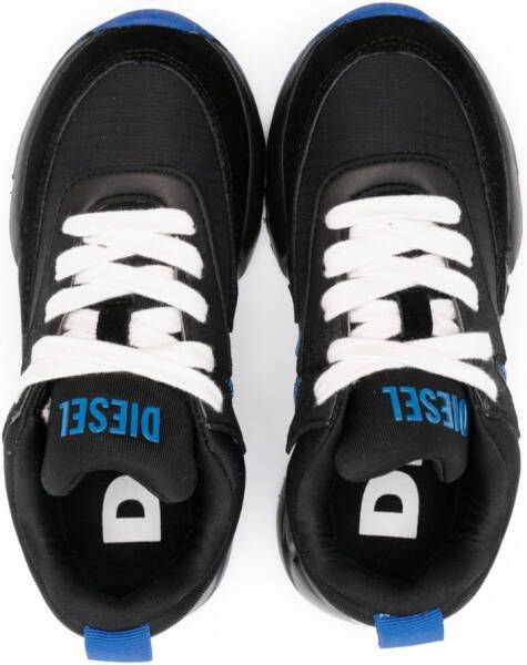 Diesel Kids chunky low-top sneakers Black